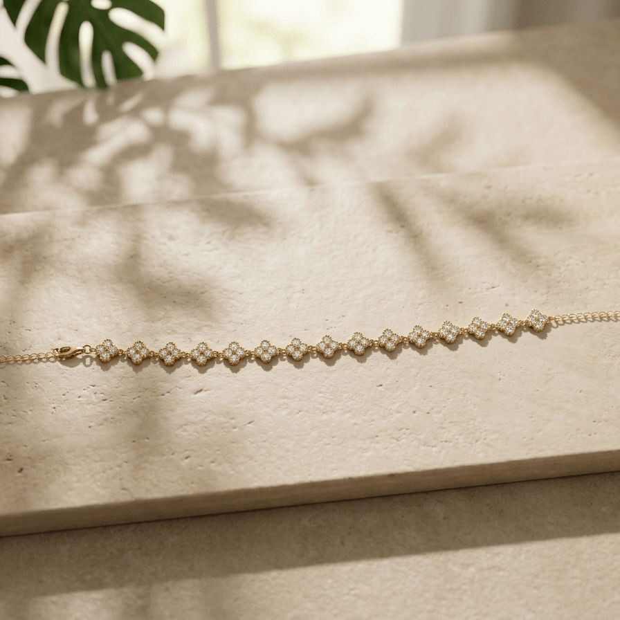 Bracelet fleurs